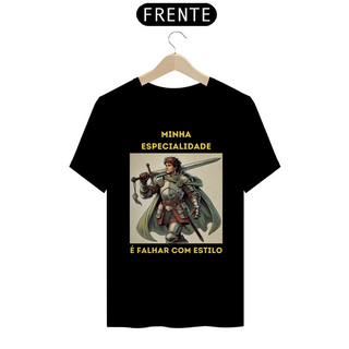 Nome do produtoT-Shirt Classic RPG cômica