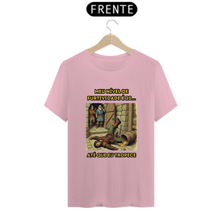 Nome do produtoT-Shirt Classic RPG cômica