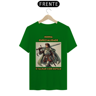 Nome do produtoT-Shirt Classic RPG cômica