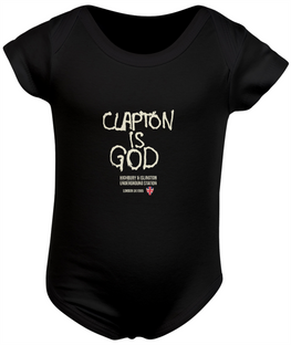 Nome do produtoBody bebê Clapton is God