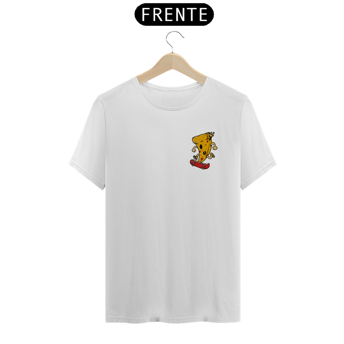 Nome do produto: Camiseta Pizza Skate