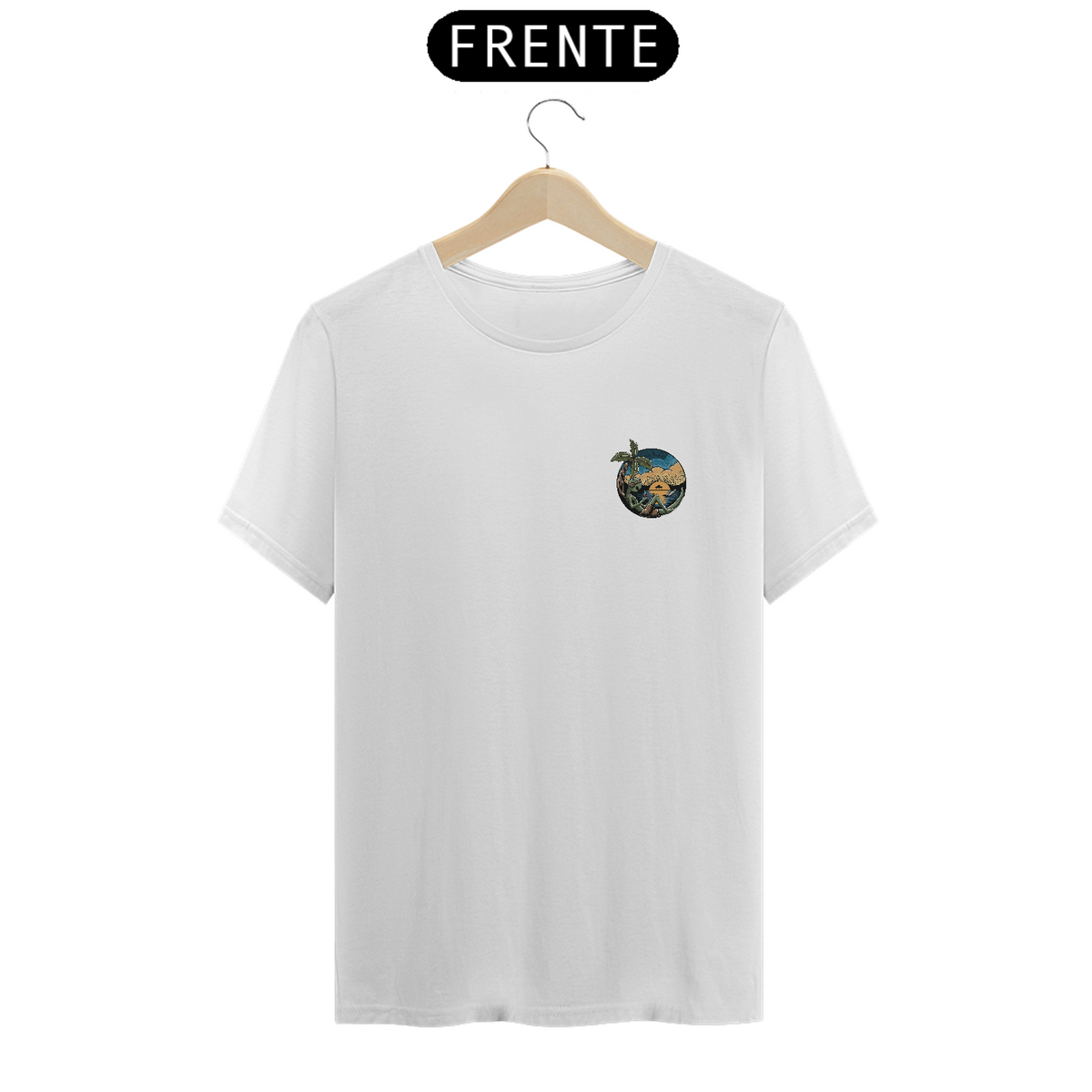 Nome do produto: Camiseta Alien de Férias