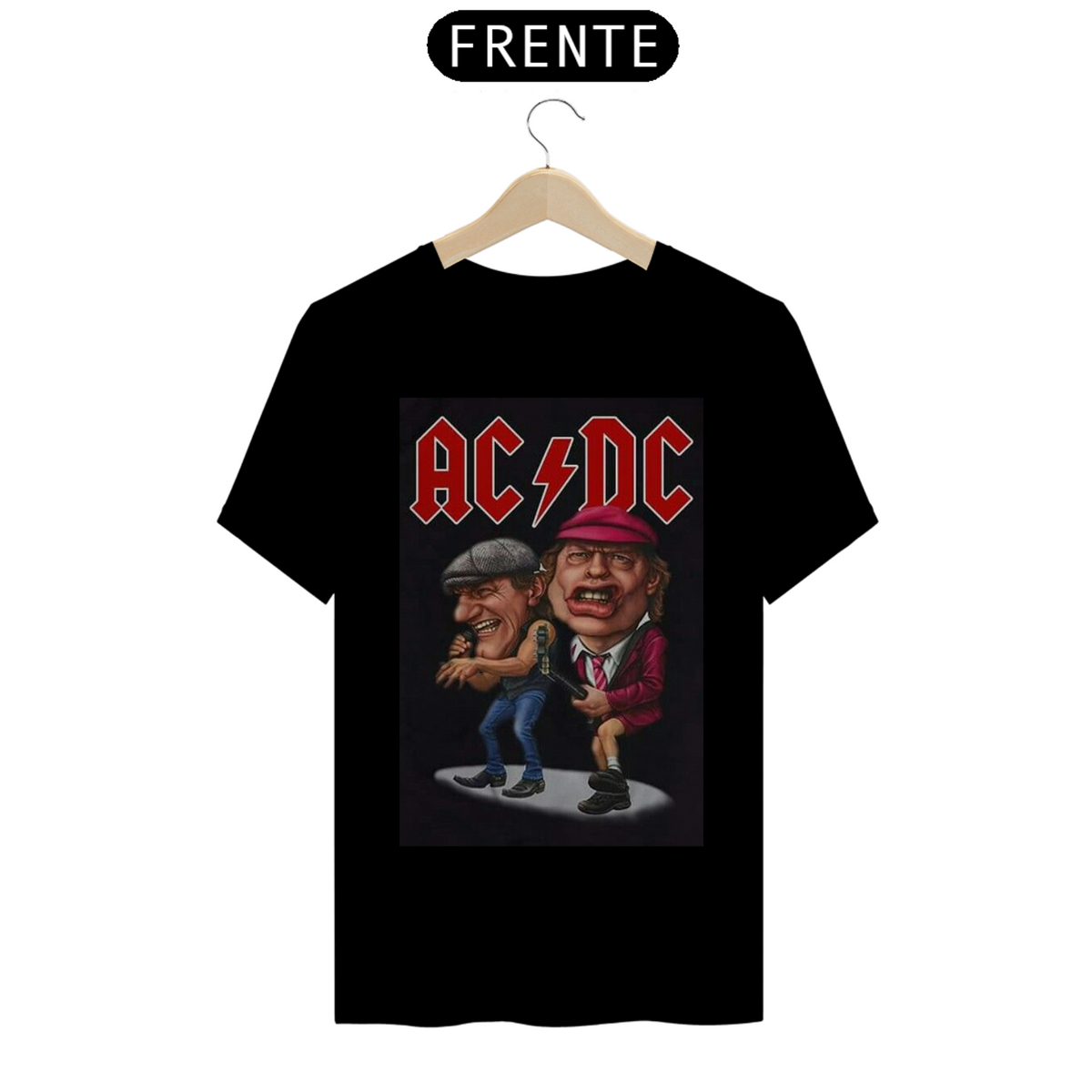 Nome do produto: Camiseta AC/DC