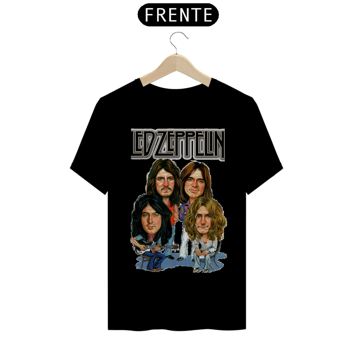 Nome do produto: Camiseta Led Zeppelin