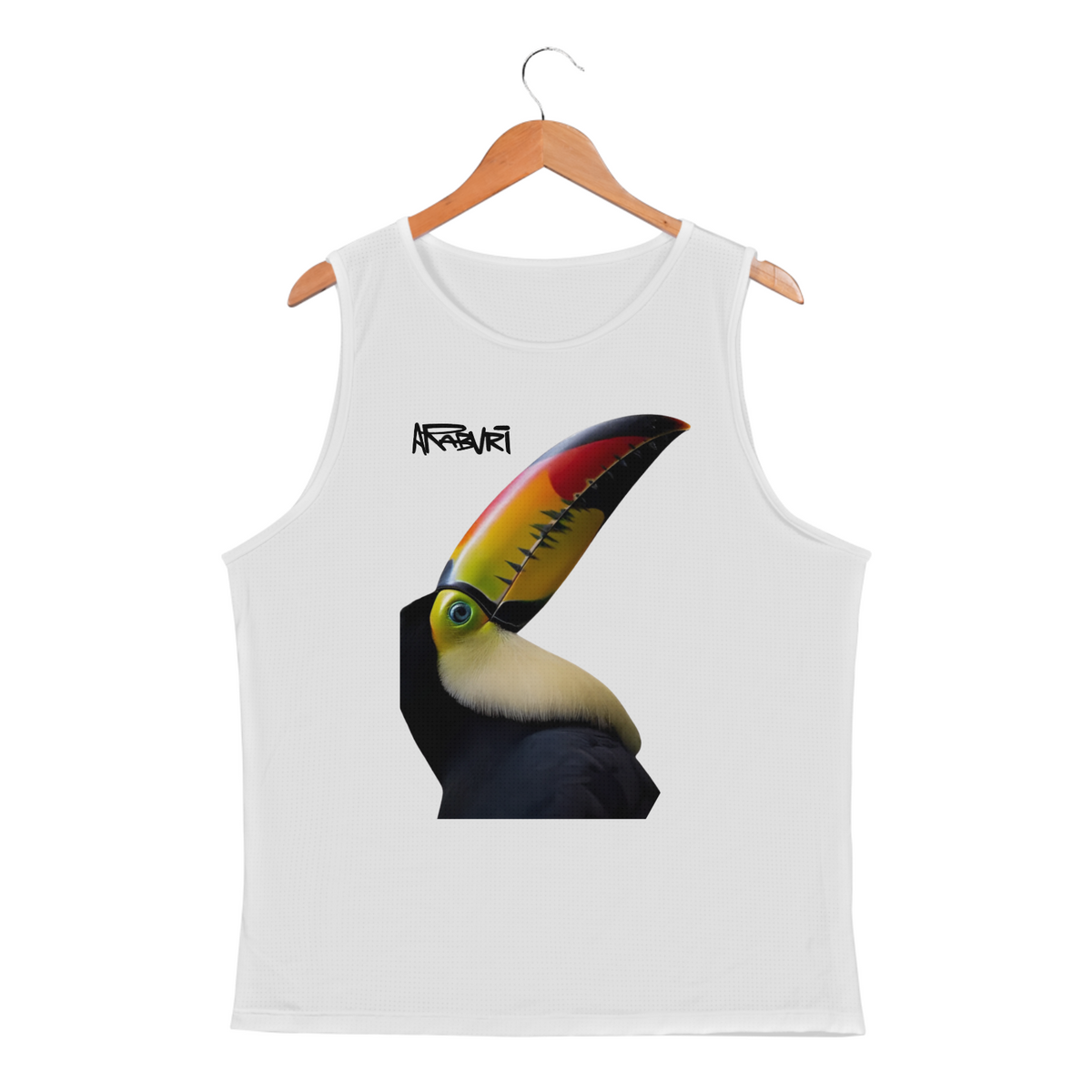 Nome do produto: Camiseta Regata Araburi Tucano