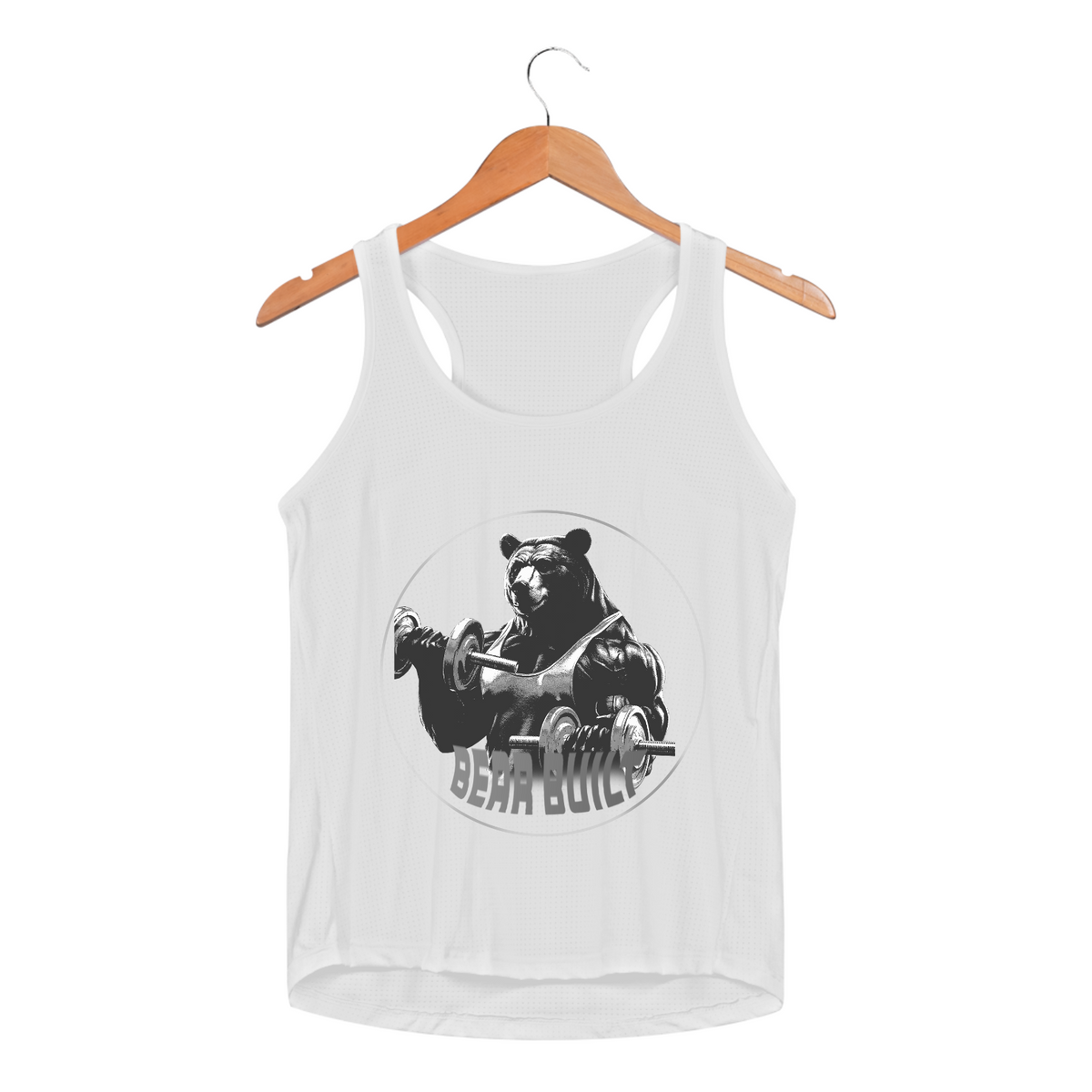 Nome do produto: Camiseta Feminina Bear Built