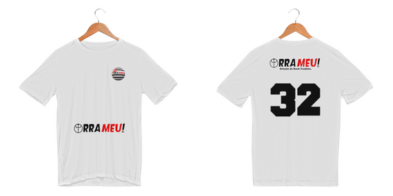 ORRA MEU SELEÇÃO DO ROCK - Camiseta Sport Dry UV - BRANCA