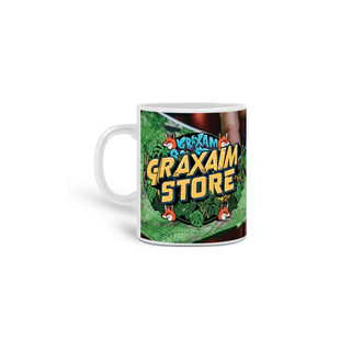 Nome do produtoCaneca Graxaim de Porcelana Premium