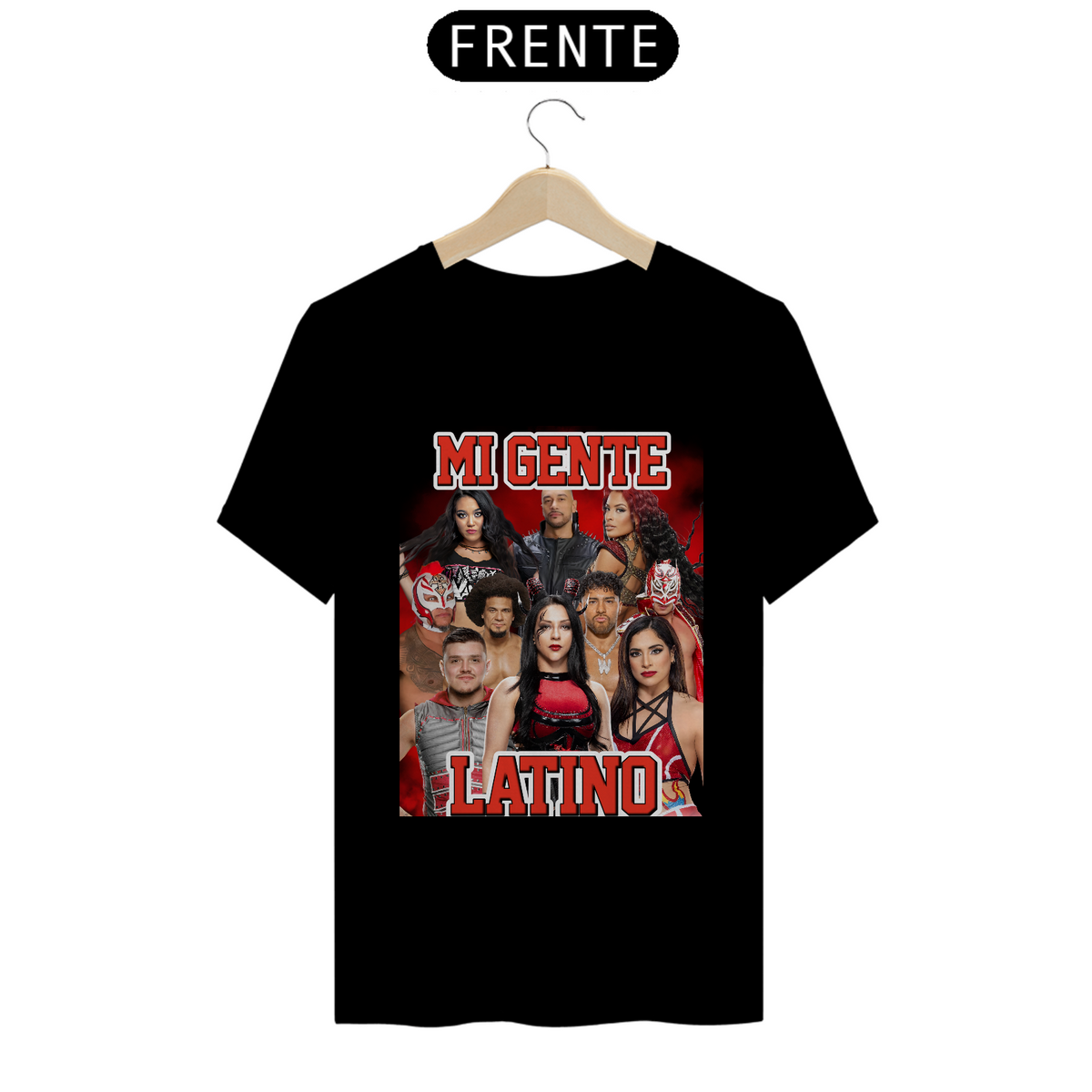 Nome do produto: Camiseta Mi Gente Latino