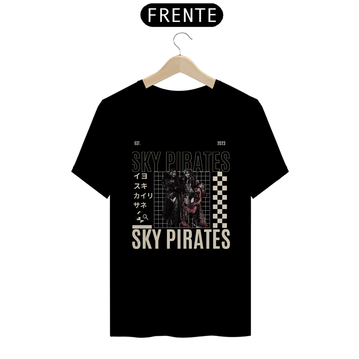 Nome do produto: Camiseta Iyo Sky e Kairi Sane