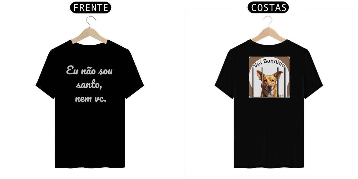 Nome do produto: Camiseta Véi Bandido