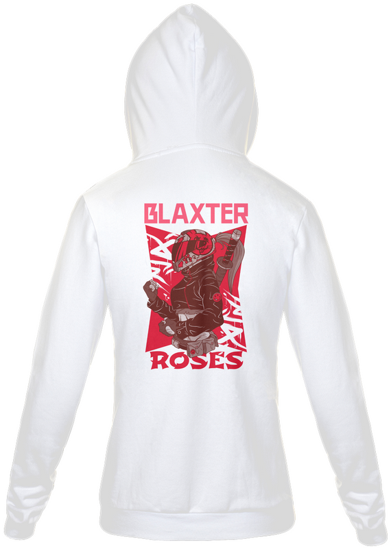 Roses | Blaxter Gaming | Moletom c/ Zíper