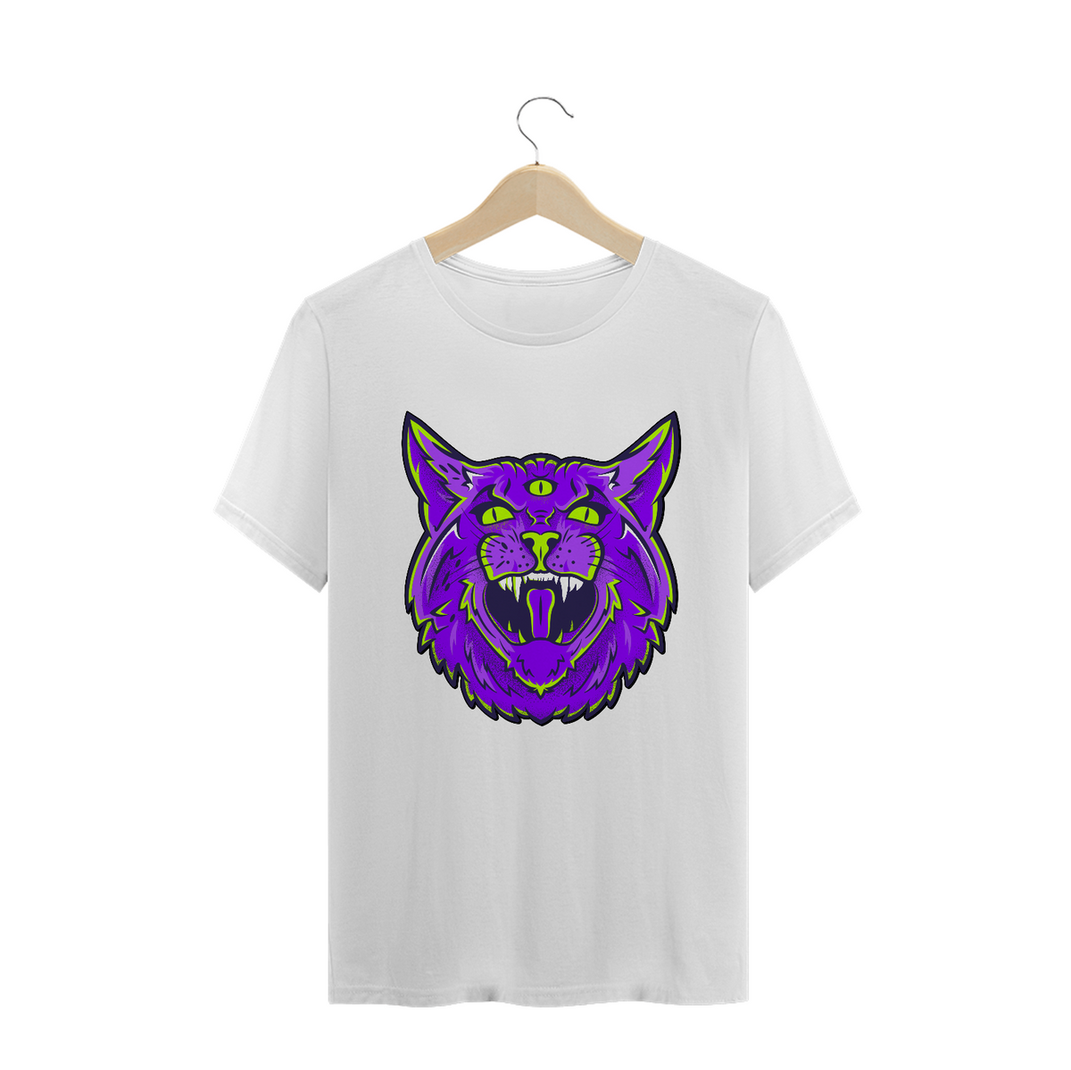 Nome do produto: Crazy Cat | T-Shirt