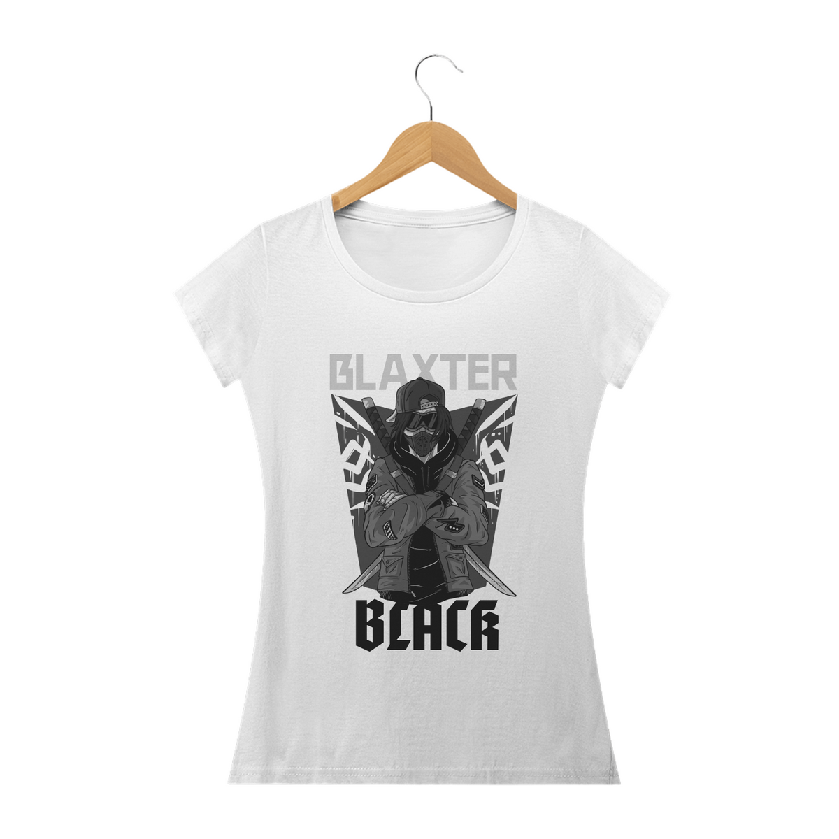 Nome do produto: Black | Blaxter | Baby Look