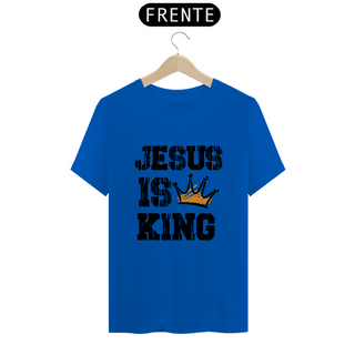 Nome do produtoCamiseta T-Shirt Quality  Jesus is King - Unissex