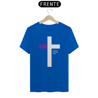 Nome do produtoCamiseta T-Shirt Quality Salvation Jesus Lover You - Unissex