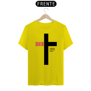 Nome do produtoCamiseta T-Shirt Quality Salvation Jesus Lover You - Unissex