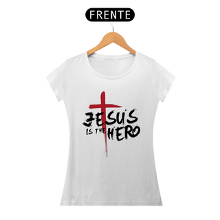 Nome do produtoCamiseta Baby long Quality Jesus Is The Hero