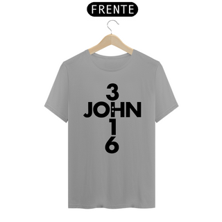 Nome do produtoCamiseta T-Shirt Quality John 3:16  - Unissex