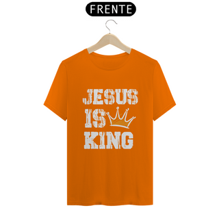 Nome do produtoCamiseta T-Shirt Quality  Jesus is King  - Unissex