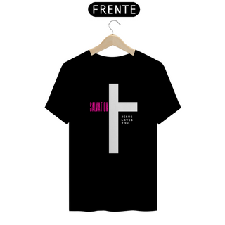 Nome do produtoCamiseta T-Shirt Quality Salvation Jesus Lover You - Unissex