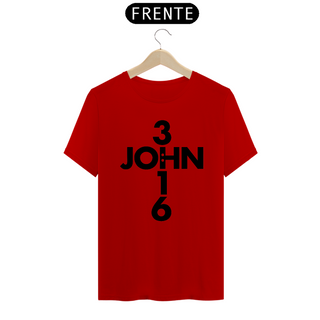 Nome do produtoCamiseta T-Shirt Quality John 3:16  - Unissex