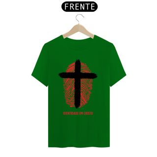Nome do produtoCamiseta T-Shirt Quality Identidade em Cristo - Unissex