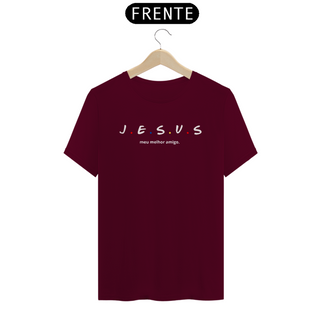 Nome do produtoCamiseta T-Shirt Quality  Jesus Meu Melhor Amigo - Unissex