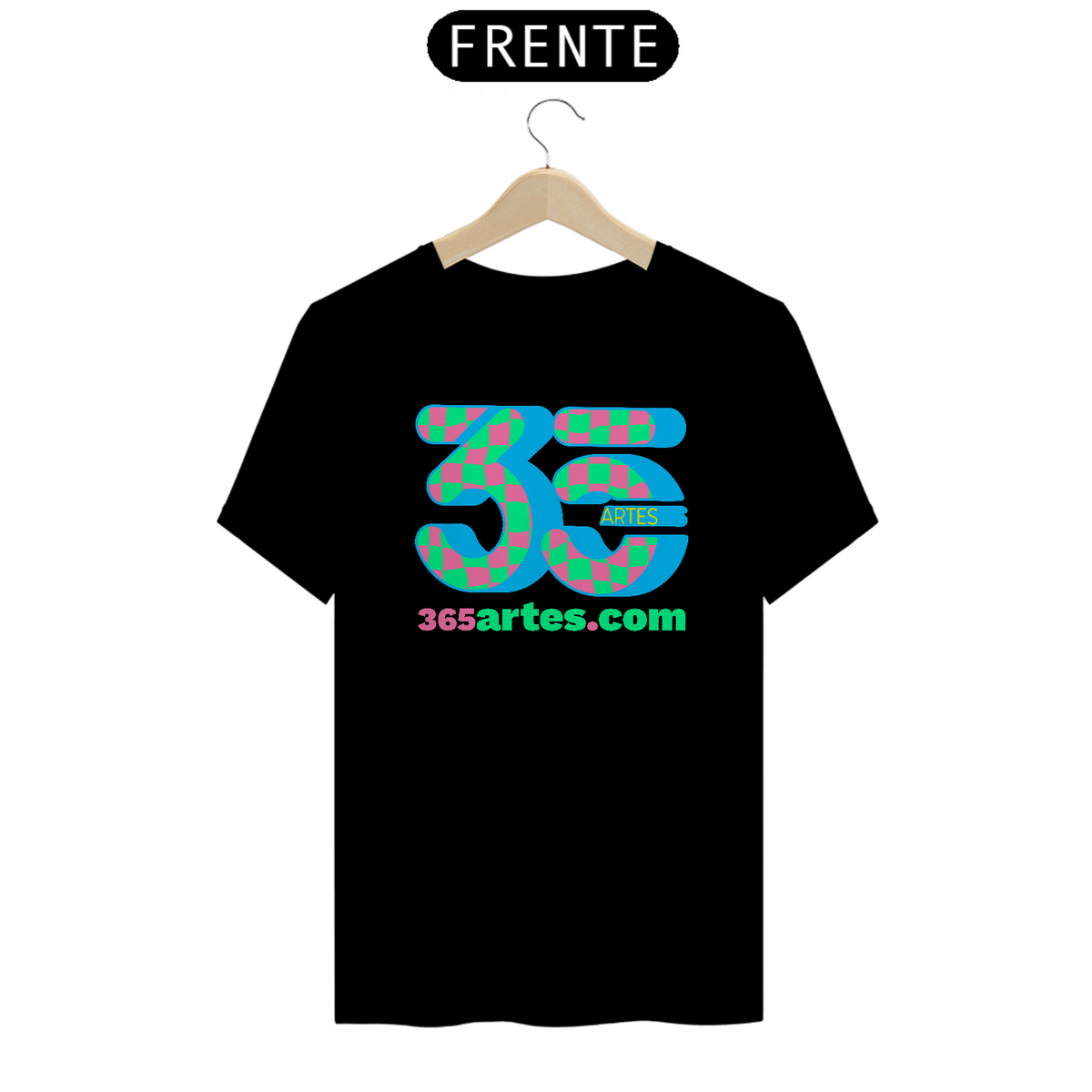 Nome do produto: Camiseta 365Artes Grid - Quality