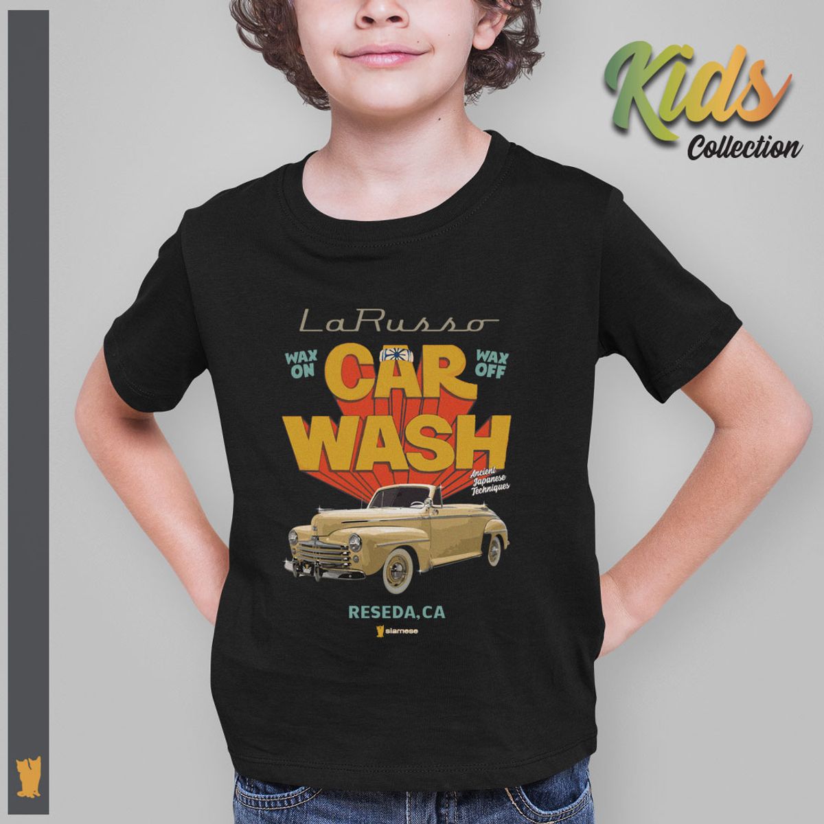 Nome do produto: SIAMESE KIDS KARATE KID LA RUSSO CAR WASH