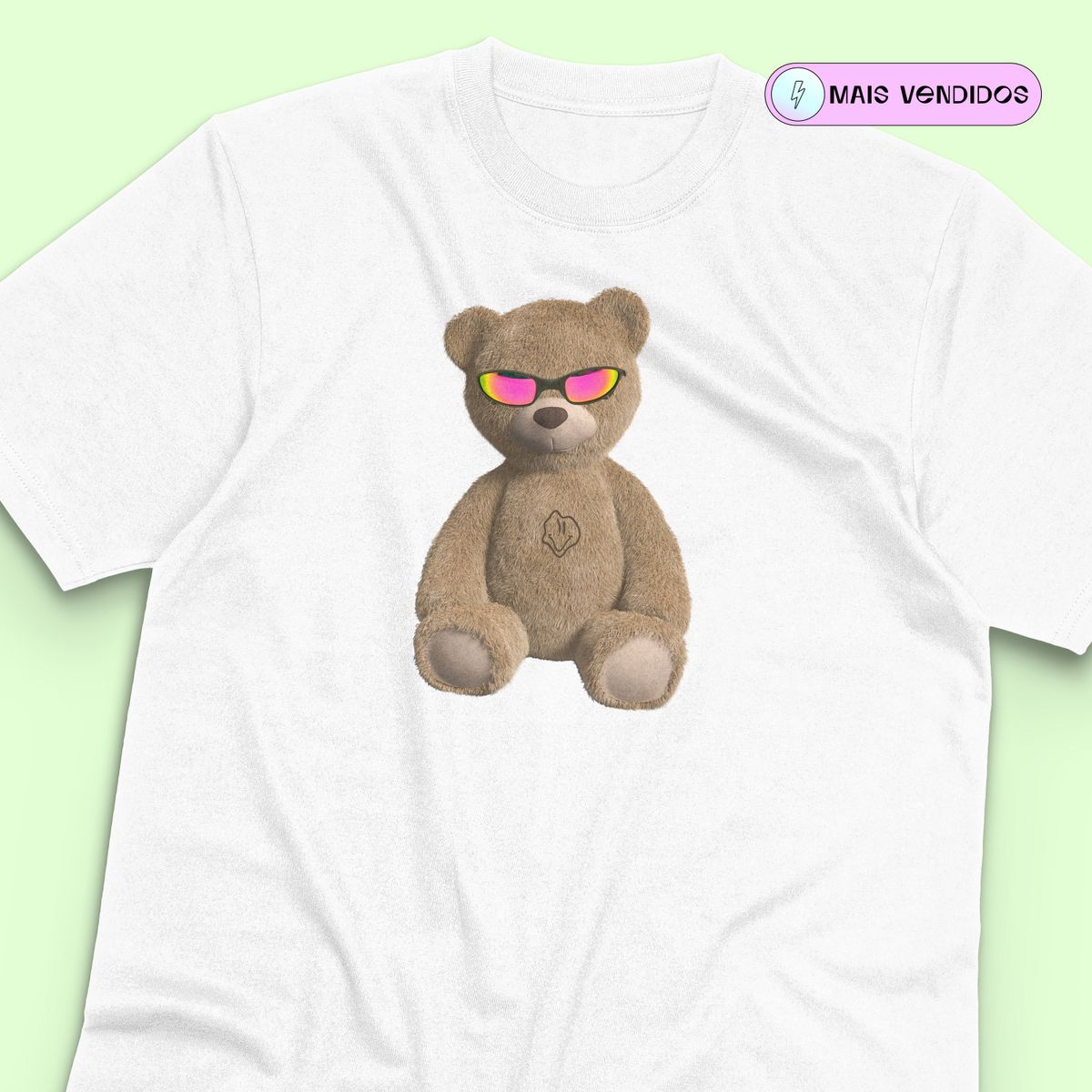 Nome do produtoCamiseta Classic Graphics Sad Bear Juliet