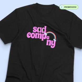 Nome do produtoCamiseta Classic Graphics Sad Company Rainbow