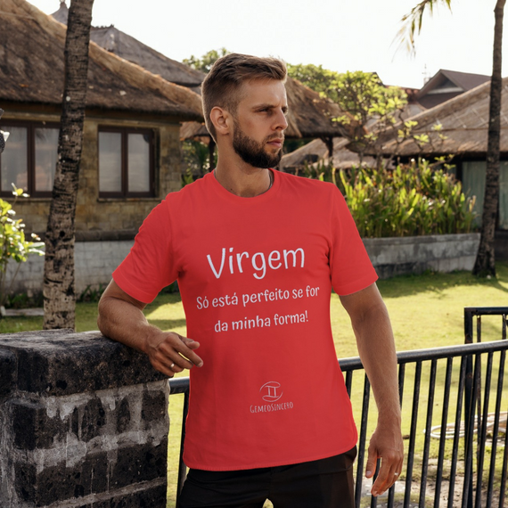 T-Shirt Masculina Básica Cores I - Virgem - Coleção Diversas