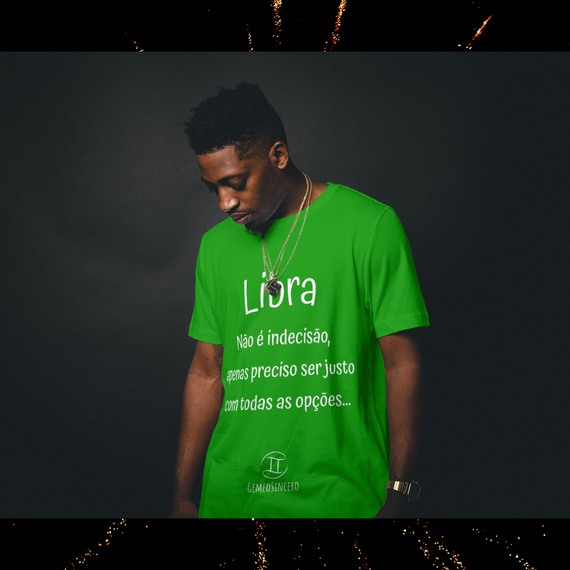 T-Shirt Masculina Básica Cores I - Libra - Coleção Diversas