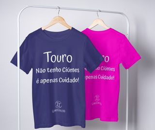 Nome do produtoT-Shirt Feminina Básica Cores I - Touro - Coleção Diversas