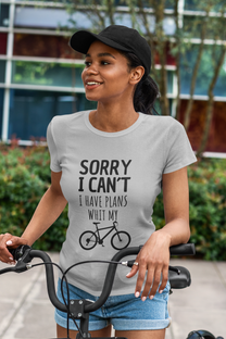 Nome do produtoSORRY I HAVE PLANS WITH MY BIKE