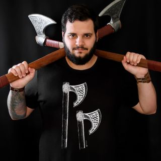 Sketch Nordic Axes - Arms / Plus Size