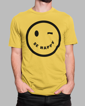 Camisetas Smile Be Happy