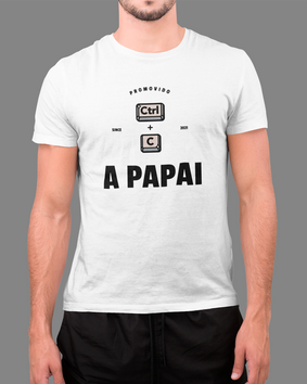 Camiseta Promovido a Papai