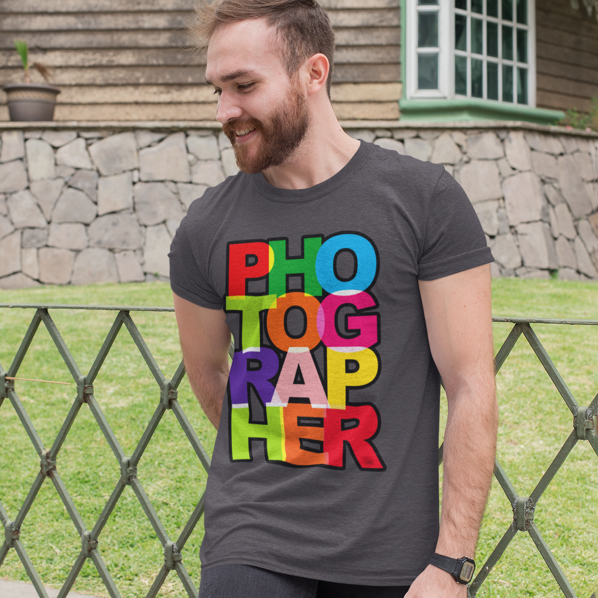 Nome do produto: Camiseta estonada - PHOTOGRAPHER
