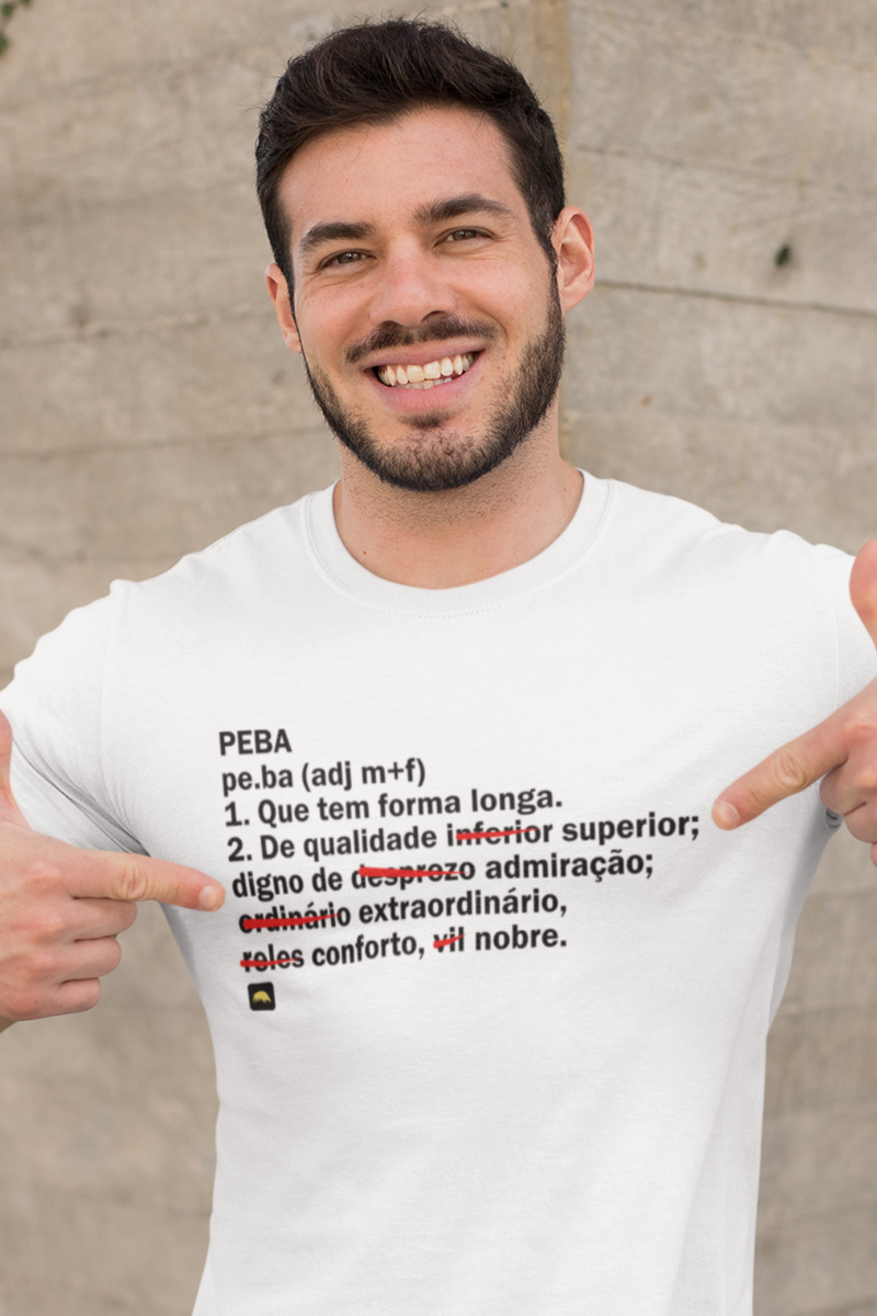 Nome do produto: T-SHIRT PRIME - ETIMOLOGIA PEBA