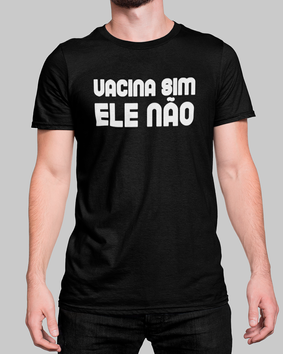 Camiseta Vacina Sim