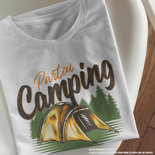Camiseta Feminina Partiu Camping