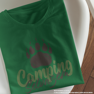 Nome do produtoCamiseta Feminina Camping Selvagem