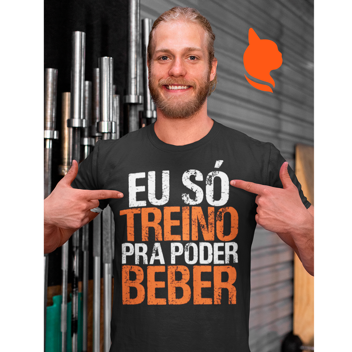 Nome do produto: EU SÓ TREINO PRA PODER BEBER