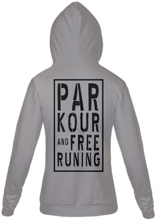 Nome do produtoMoletom - Parkour and Free Runing