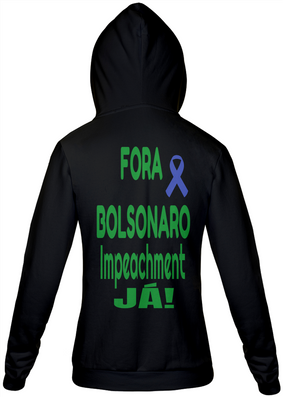 Moleton Feminino ''Fora Bolsonaro''