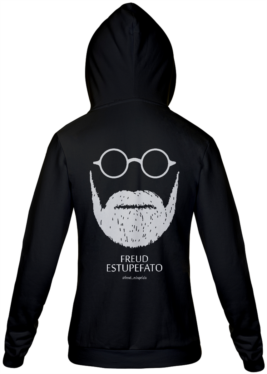 Nome do produto: Moletom Feminino Freud Estupefato Logo