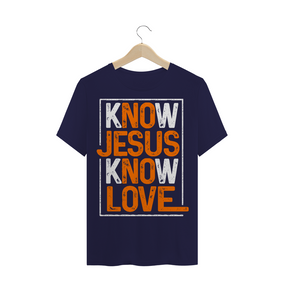 Camiseta Básica Sacrovia Know Jesus