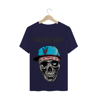 Nome do produtocamiseta - caveira vida loka